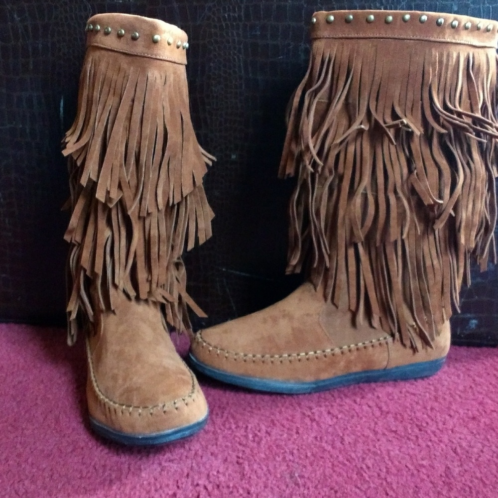 Rampage Ram Cambra Fringe Boot